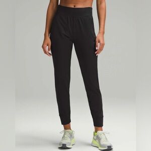 LULULEMON Its Rulu Run Jogger 2 Black Hi-Rise 28” Pant Minimalist Athleisure